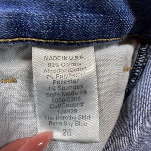 Haute Hippie Tribe Lottie Denim Jacket Blue, Size Small - Picture 5 of 12